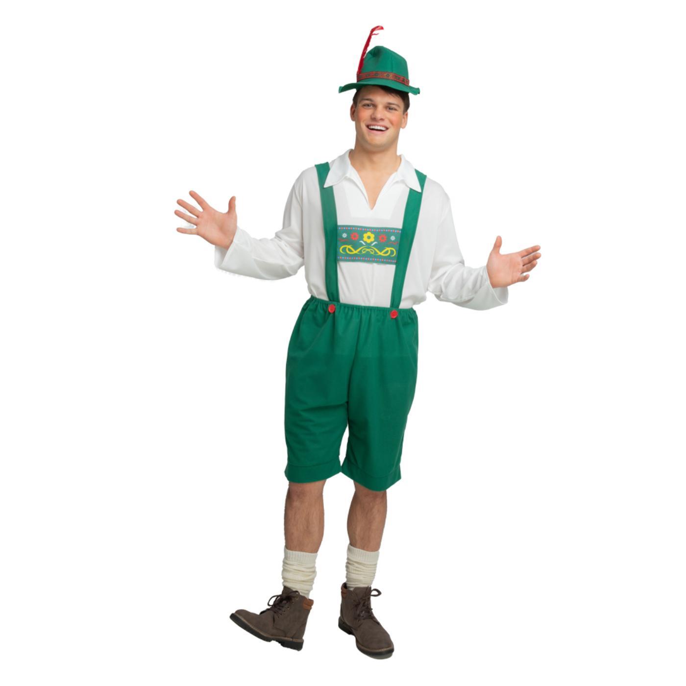 Bavarian Beer Guy Costume (Green) - Men