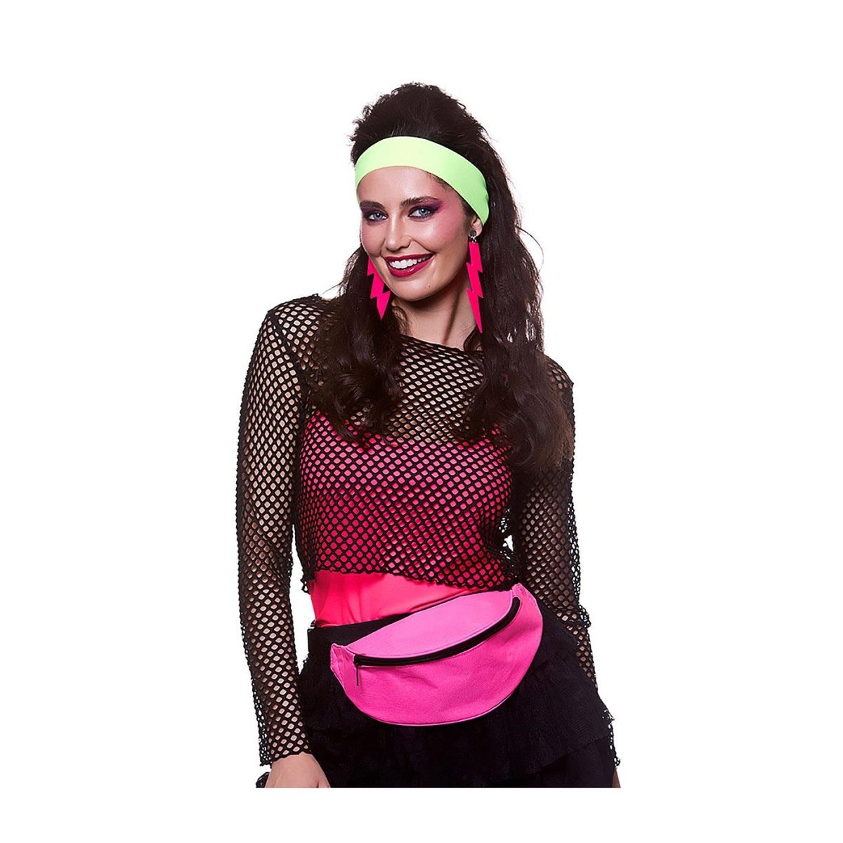 Wicked Costumes Ltd - Bum Bag (Neon Pink) - Adult - Fancy Dress Central