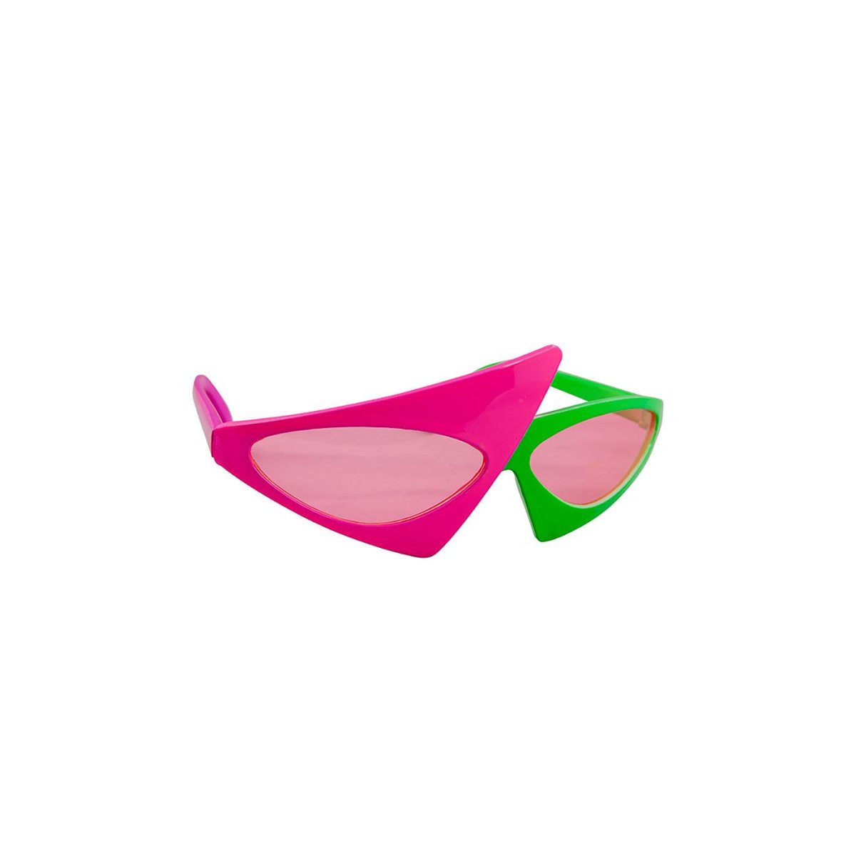 Wicked Costumes Ltd - 80s Zig Zag Neon Shades - Adult - Fancy Dress Central