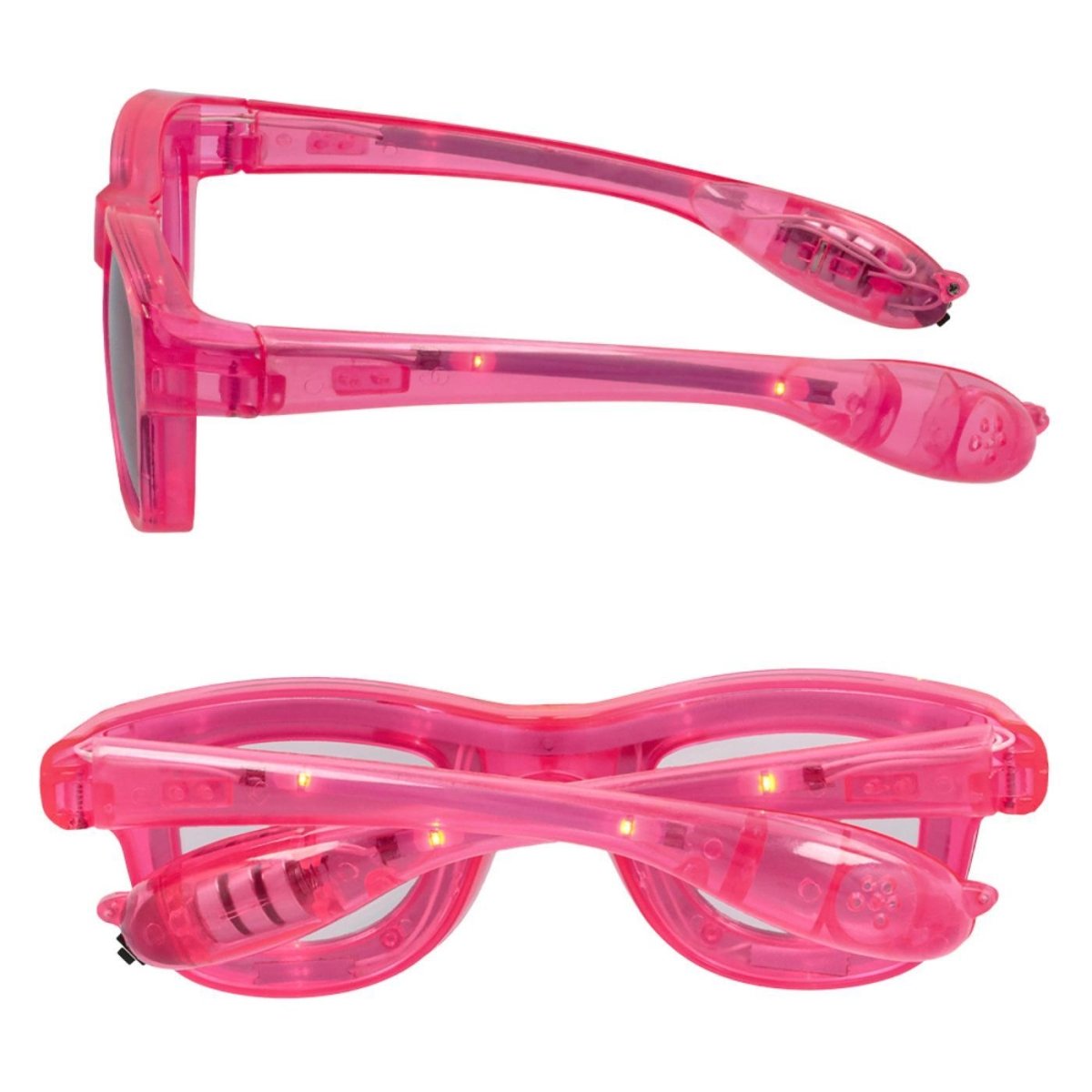 Boland - Blink LED Party Glasses (Pink) - Adult - Fancy Dress Central