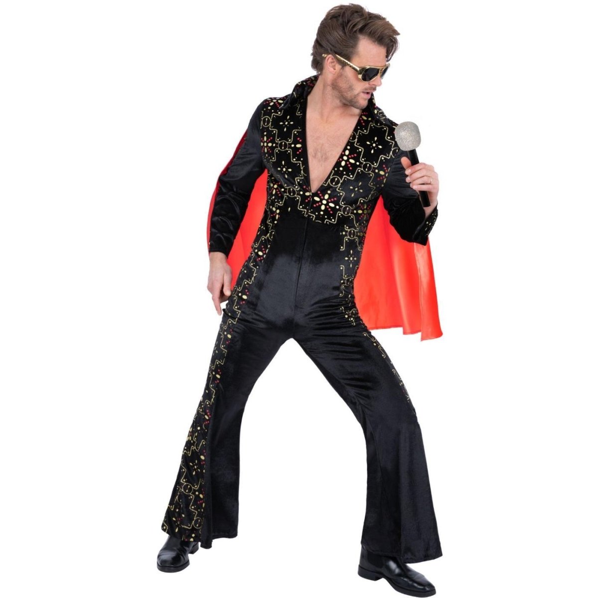 Smiffys - Elvis Rhinestone Costume - Men - Fancy Dress Central