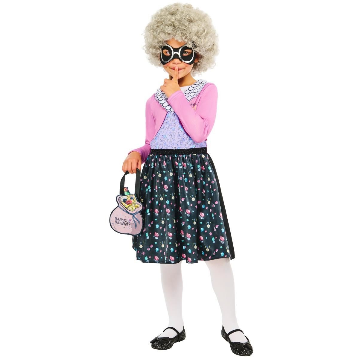 Rubies - David Walliams Gangsta Granny Costume - Girls - Fancy Dress Central