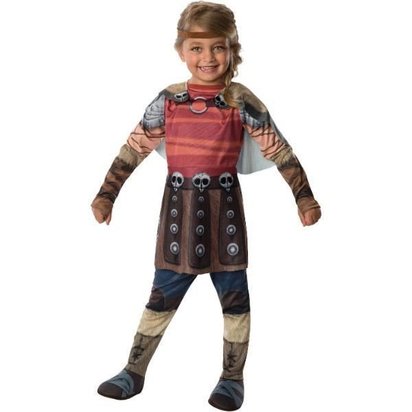Rubies - How To Train Your Dragon Astrid Costume - Girls - Fancy Dress Central