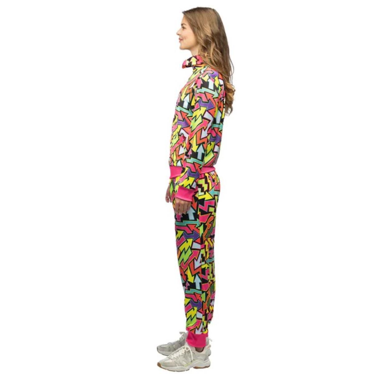 Street Art Babe Shell Suit Costume - Women