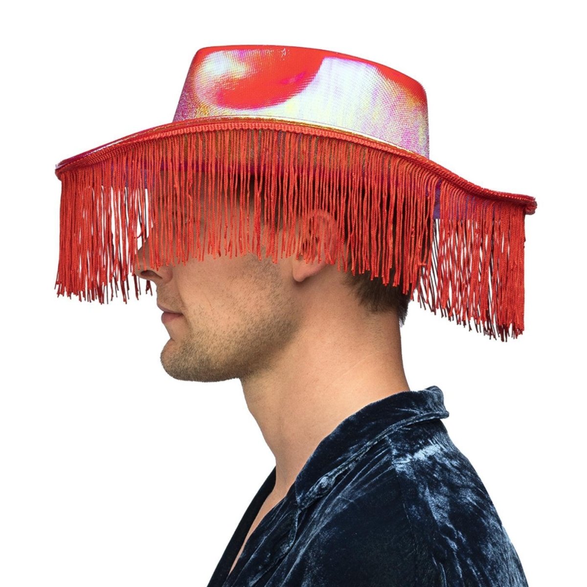 Fancy Dress Central - Fabulous Cowboy Hat (Hot Pink) - Adult - Fancy Dress Central