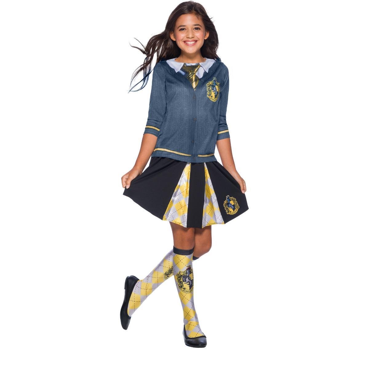 Rubies - Hufflepuff House Harry Potter Top - Child - Fancy Dress Central