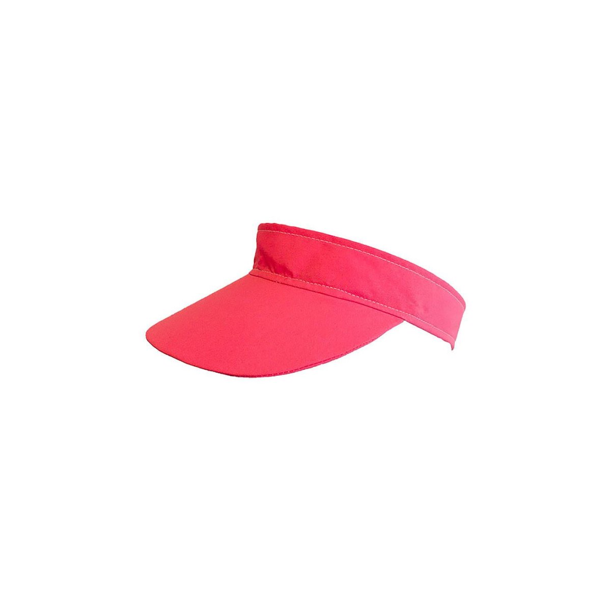 Wicked Costumes Ltd - Golf Visor Hat (Neon Pink) - Adult - Fancy Dress Central