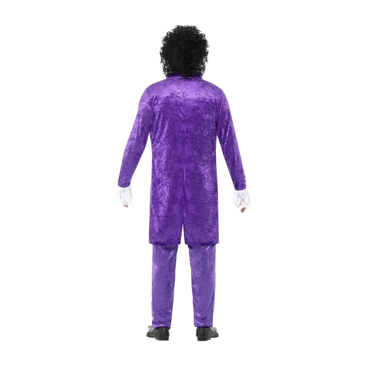 Smiffys - 80s Purple Musician Costume - Men - Fancy Dress Central