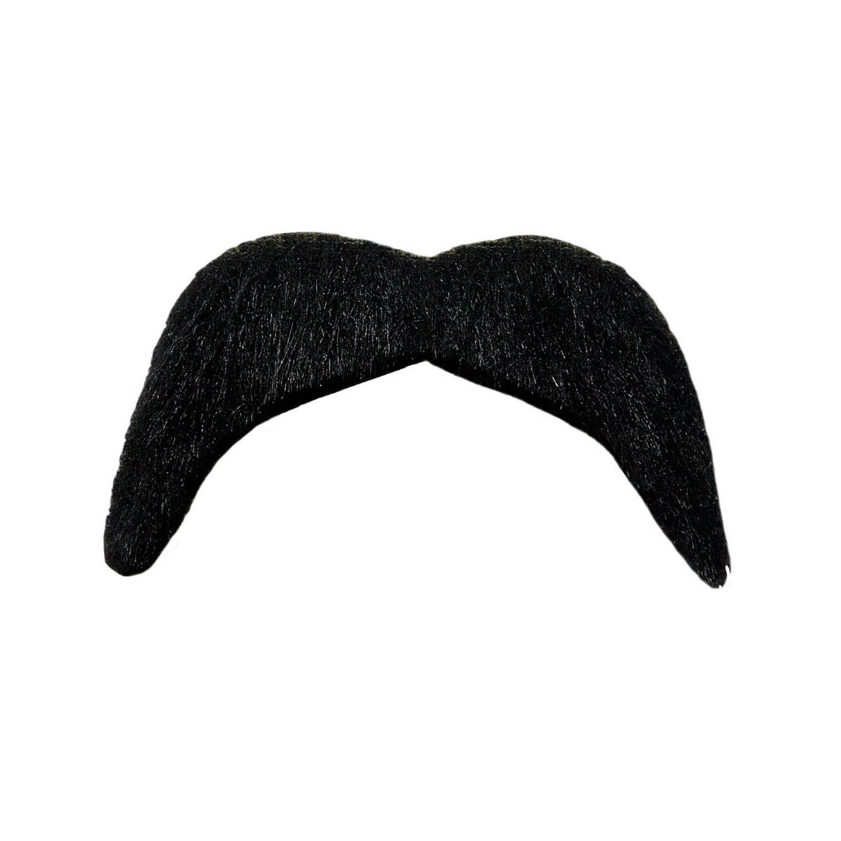 70s Style Moustache (Black) - Adult