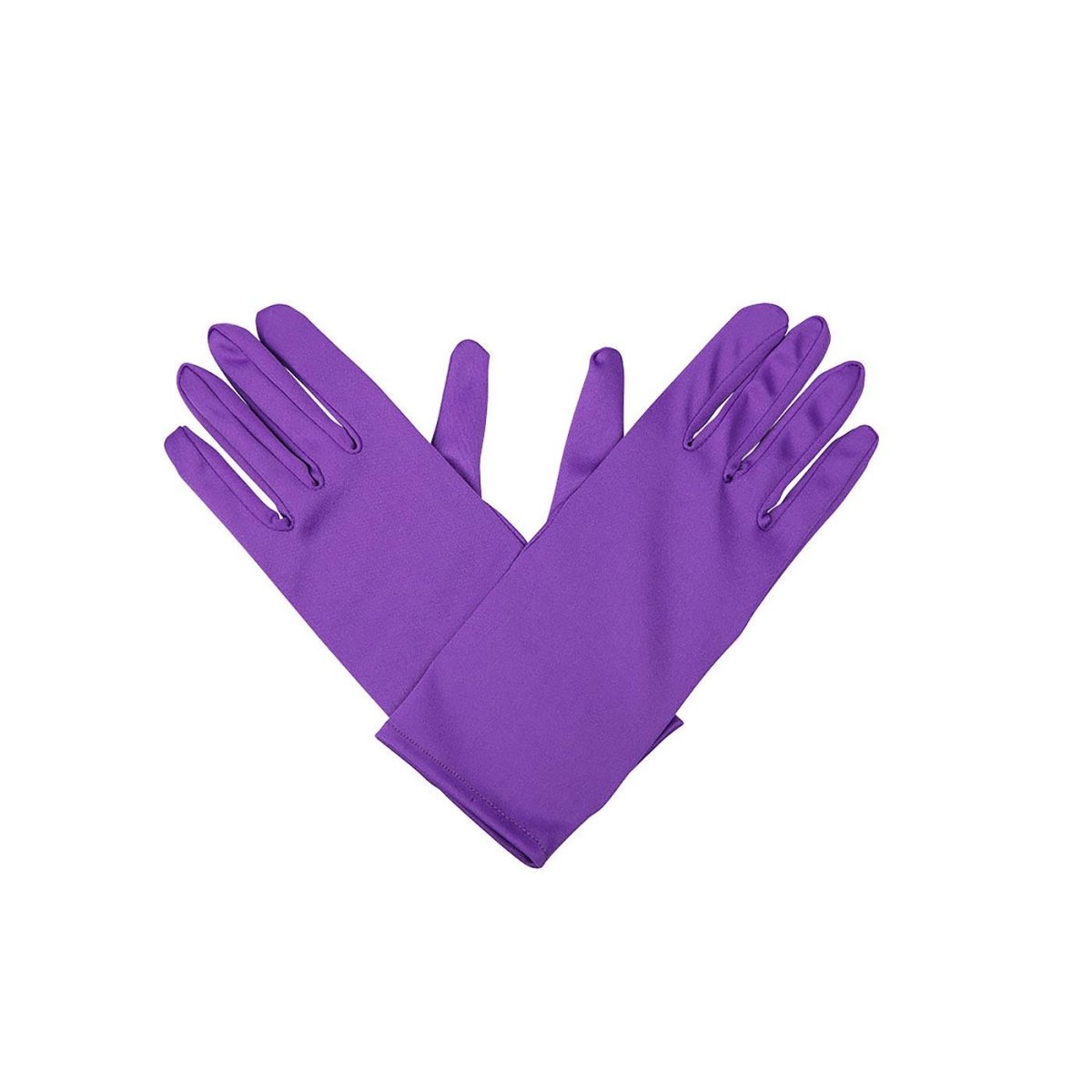 Wicked Costumes Ltd - Gents Gloves (Purple) - Men - Fancy Dress Central