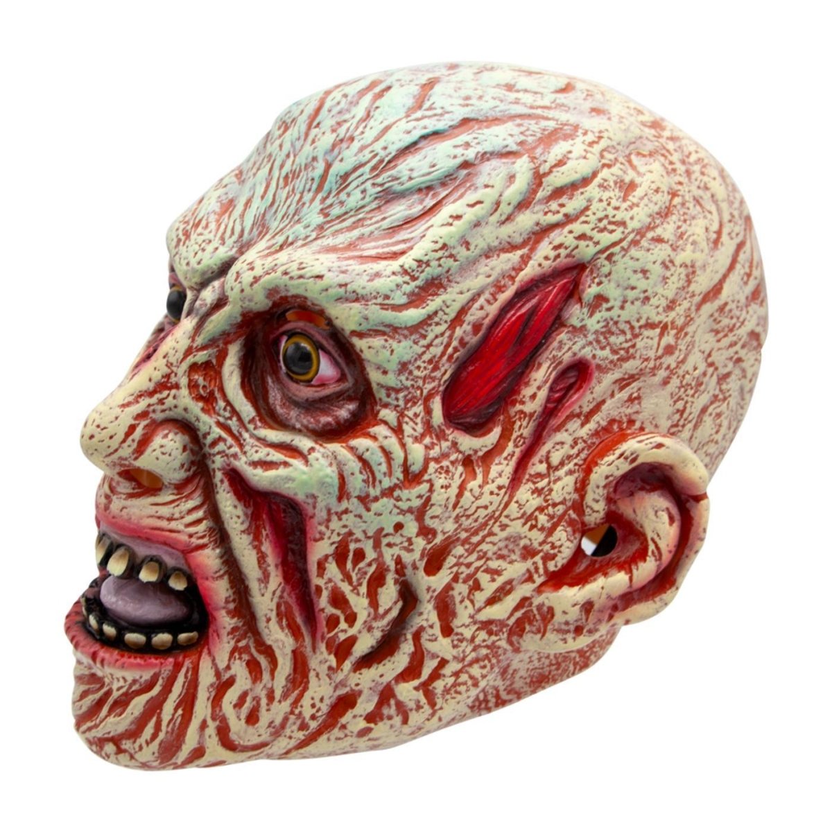 Wicked Costumes Ltd - Burned Man Mask - Adult - Fancy Dress Central