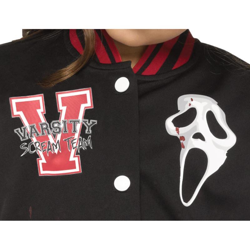 Wicked Costumes - Ghost Face Scream for the Team Costume - Girls - Fancy Dress Central