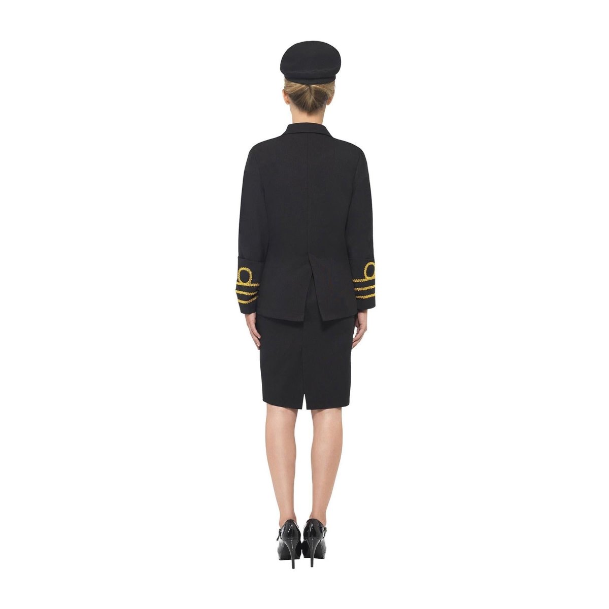 Smiffys - Navy Officer Costume - Womens - Fancy Dress Central