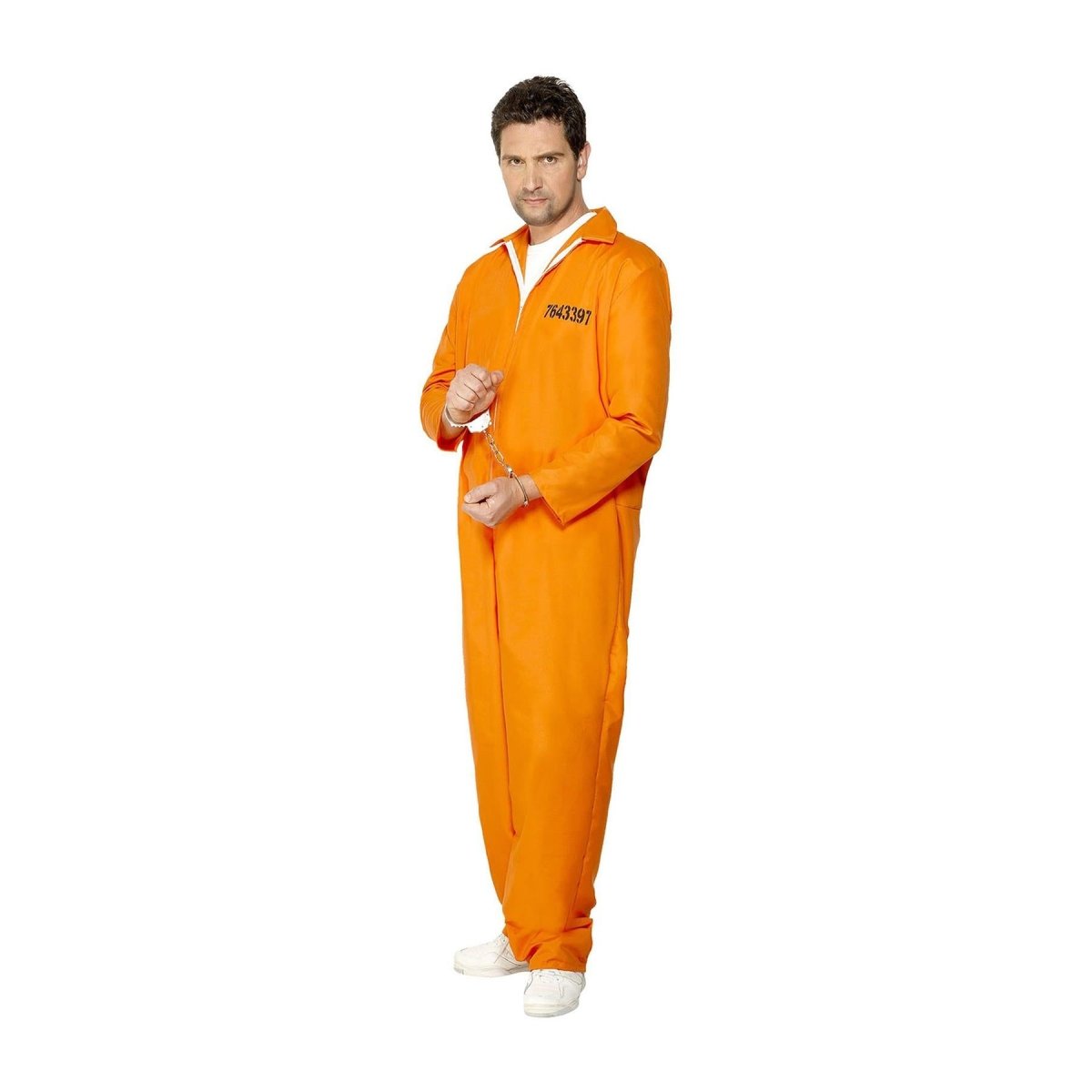 Smiffys - Escaped Prisoner Costume - Men - Fancy Dress Central