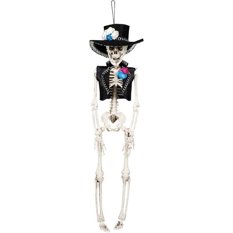 Boland - El Flaco Hanging Skeleton - Party Decoration - Fancy Dress Central