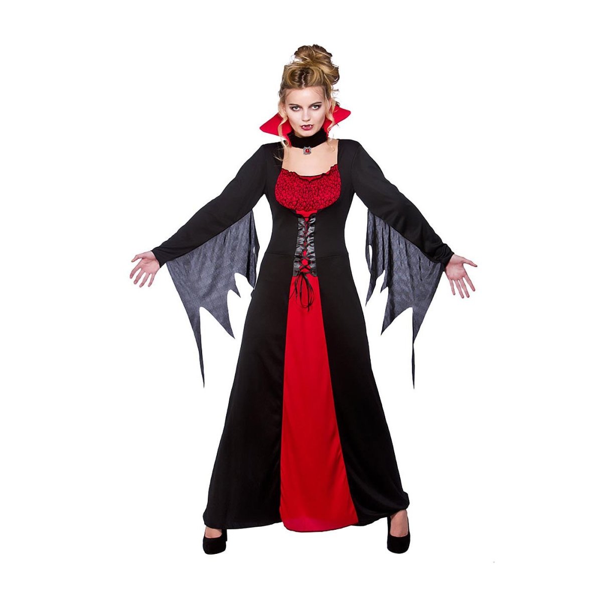 Wicked Costumes - Classic Vampiress Costume - Women - Fancy Dress Central