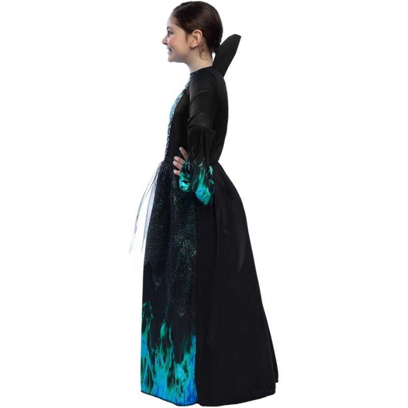 Skeleton Azura Witch Costume - Girls