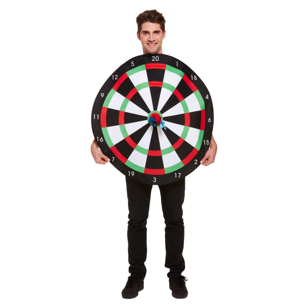 Henbrandt - Dartboard Costume - Adult - Fancy Dress Central