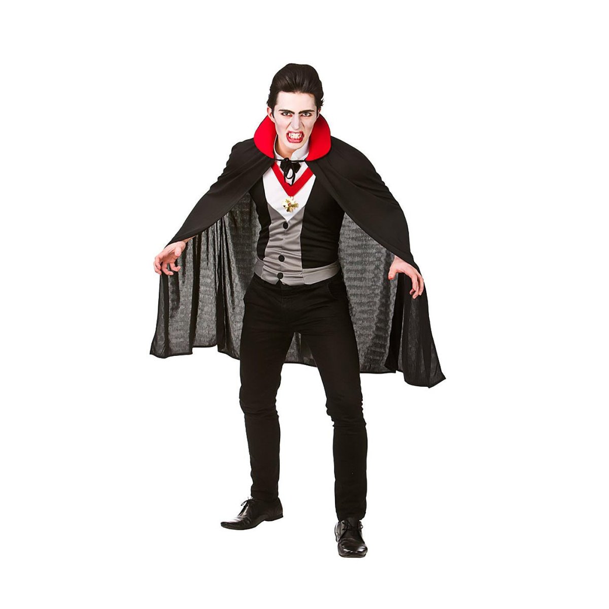 Wicked Costumes - Bloodthirsty Vampire Costume - Men - Fancy Dress Central