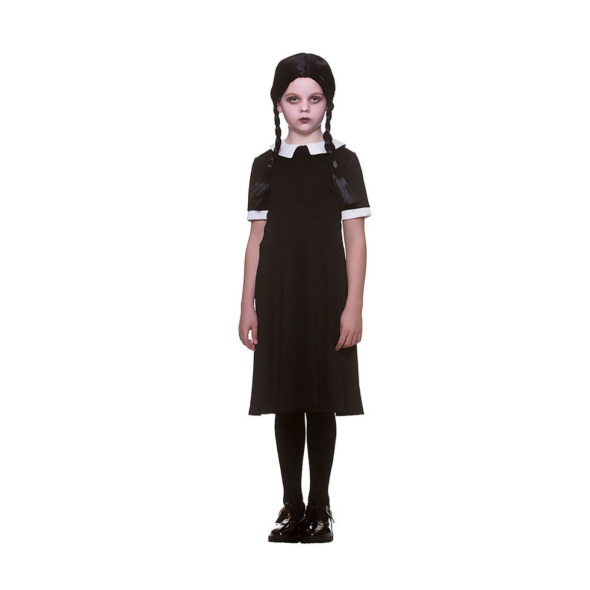 Wicked Costumes - Creepy School Girl with Wig Costume - Girls - Fancy Dress Central