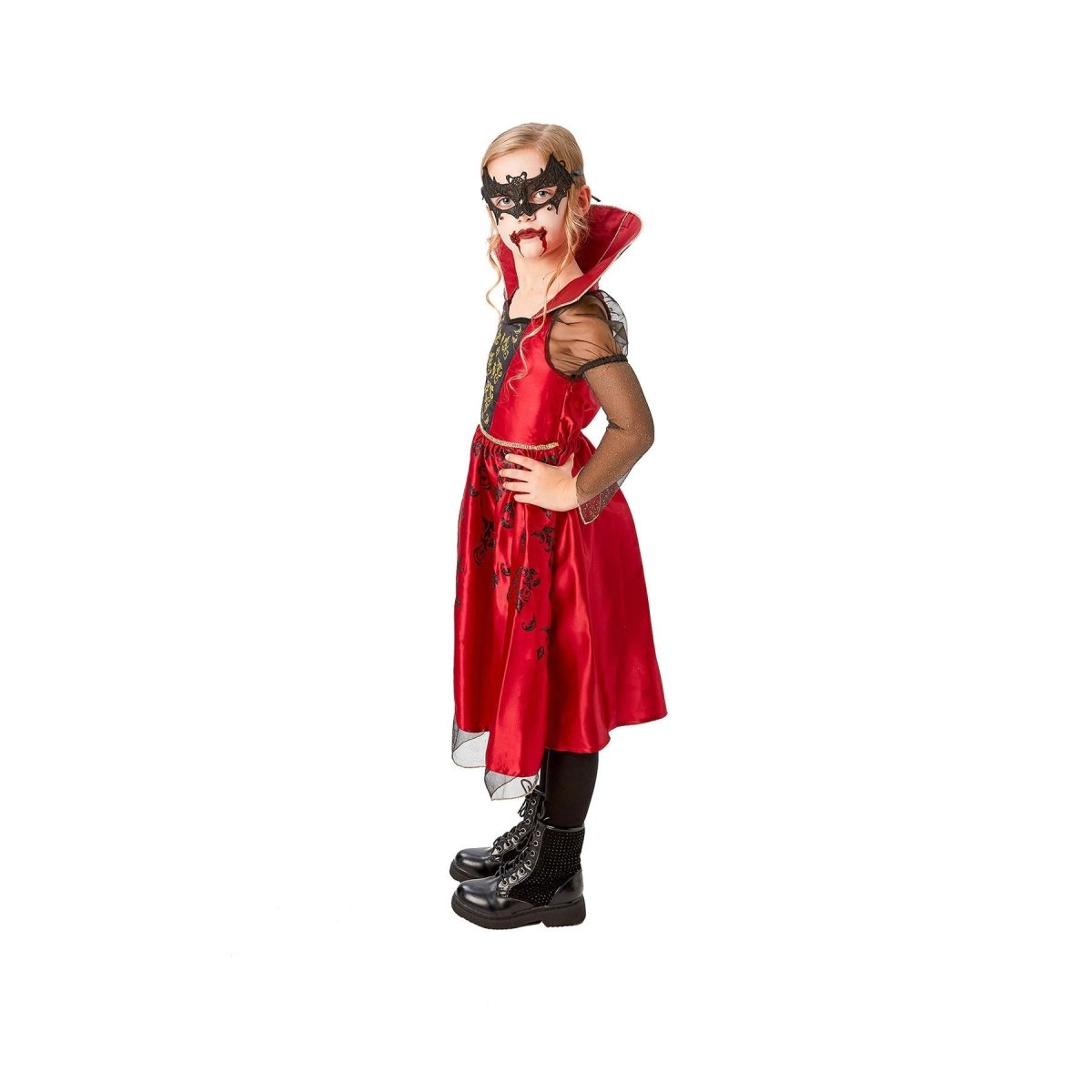 Rubies - Vampiress Costume - Girls - Fancy Dress Central