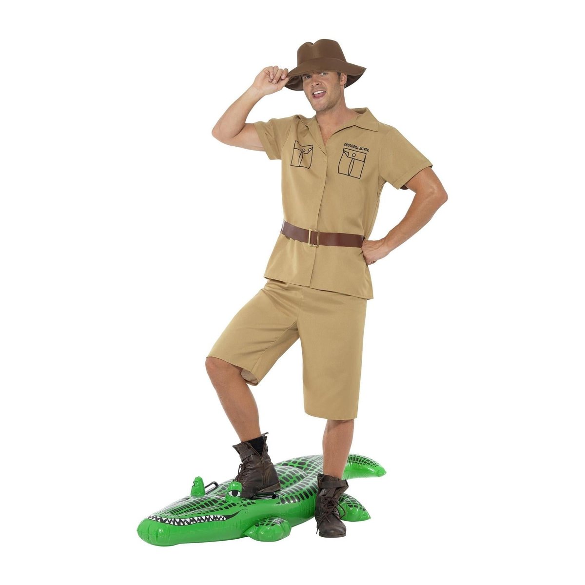 Smiffys - Safari Man Costume - Men - Fancy Dress Central
