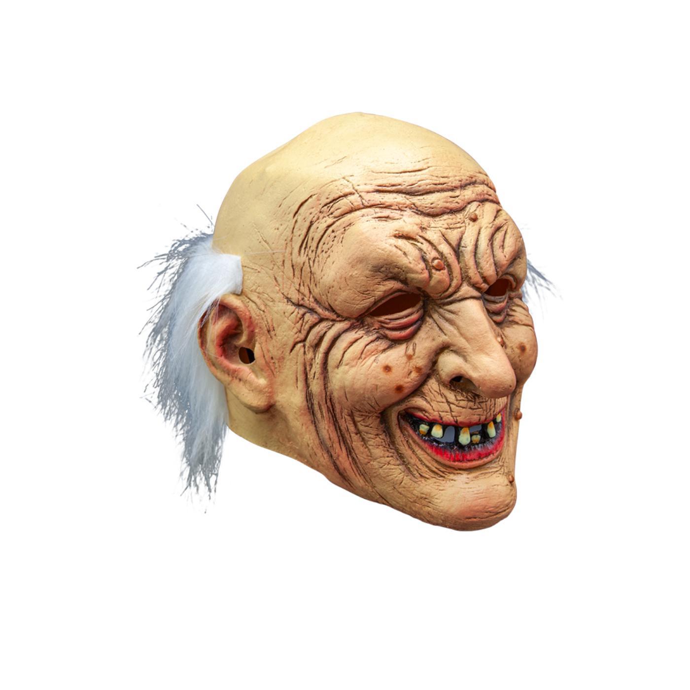 Baldy Old Guy Mask - Adult