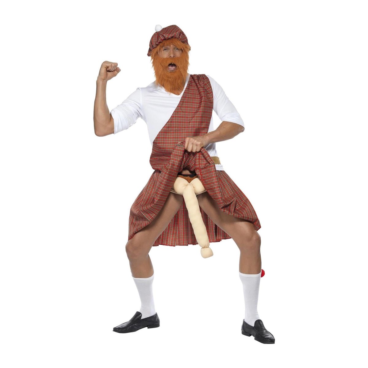 Smiffys - Well Hung Highlander Costume - Men - Fancy Dress Central