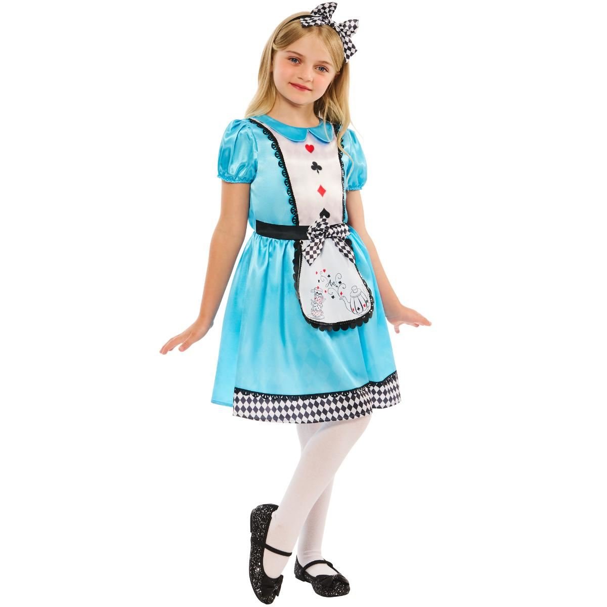 Rubies - Alice in Wonderland Costume - Girls - Fancy Dress Central