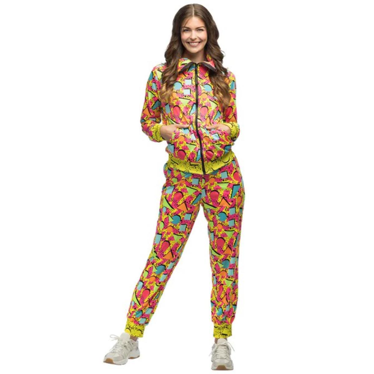 Pop Art Babe Shell Suit Costume - Women