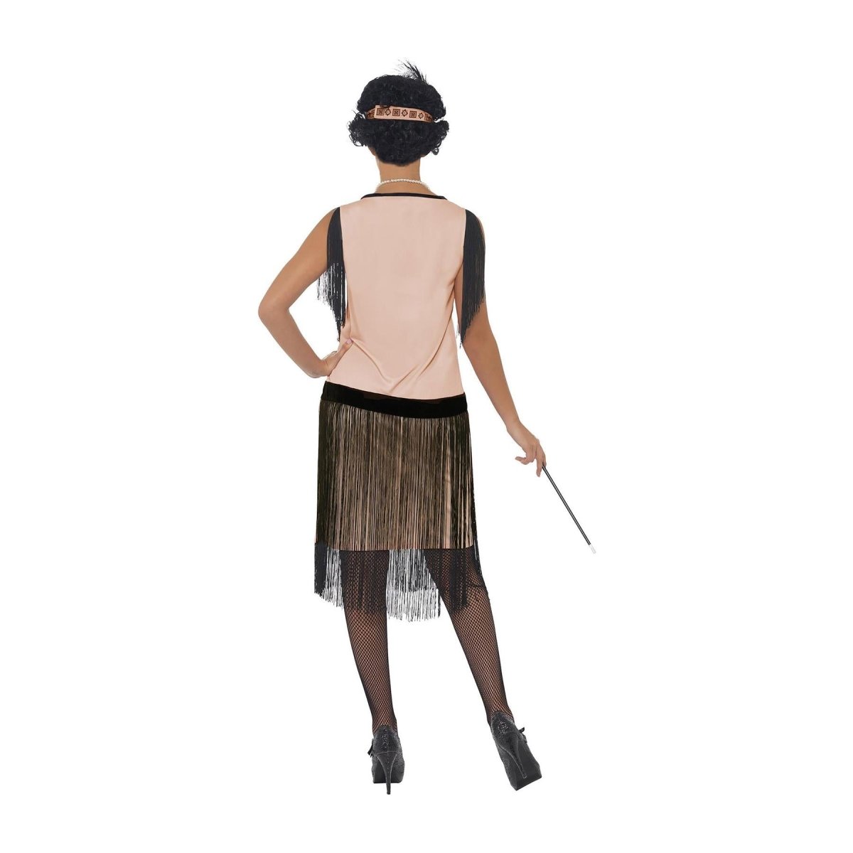 Smiffys - 20s Coco Flapper Costume - Womens - Fancy Dress Central