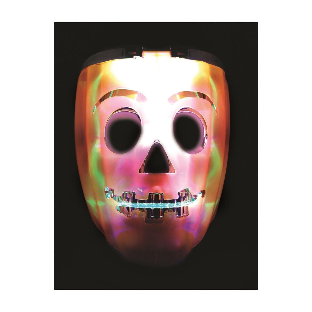 Rubies - Glow in the Dark Pumpkin Mask - Adult - Fancy Dress Central