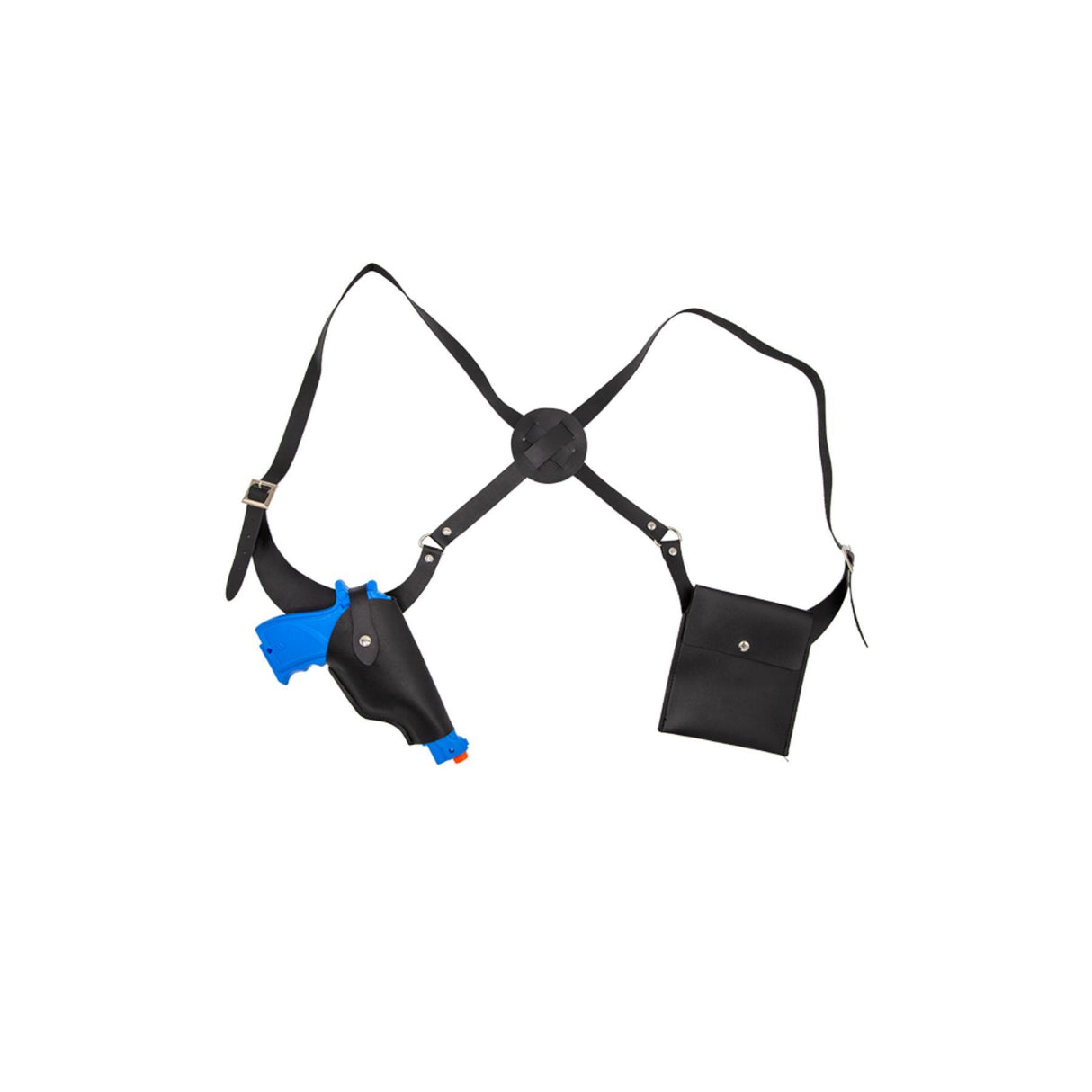Police Shoulder Holster & Gun - Adult