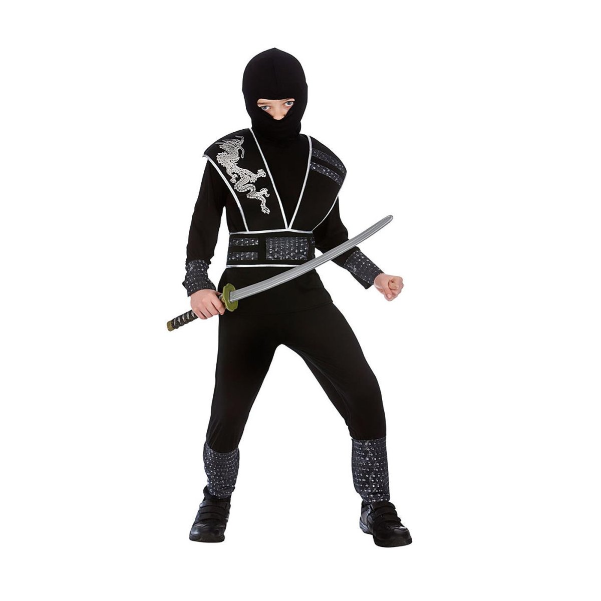 Wicked Costumes - Shadow Ninja Costume - Child - Fancy Dress Central