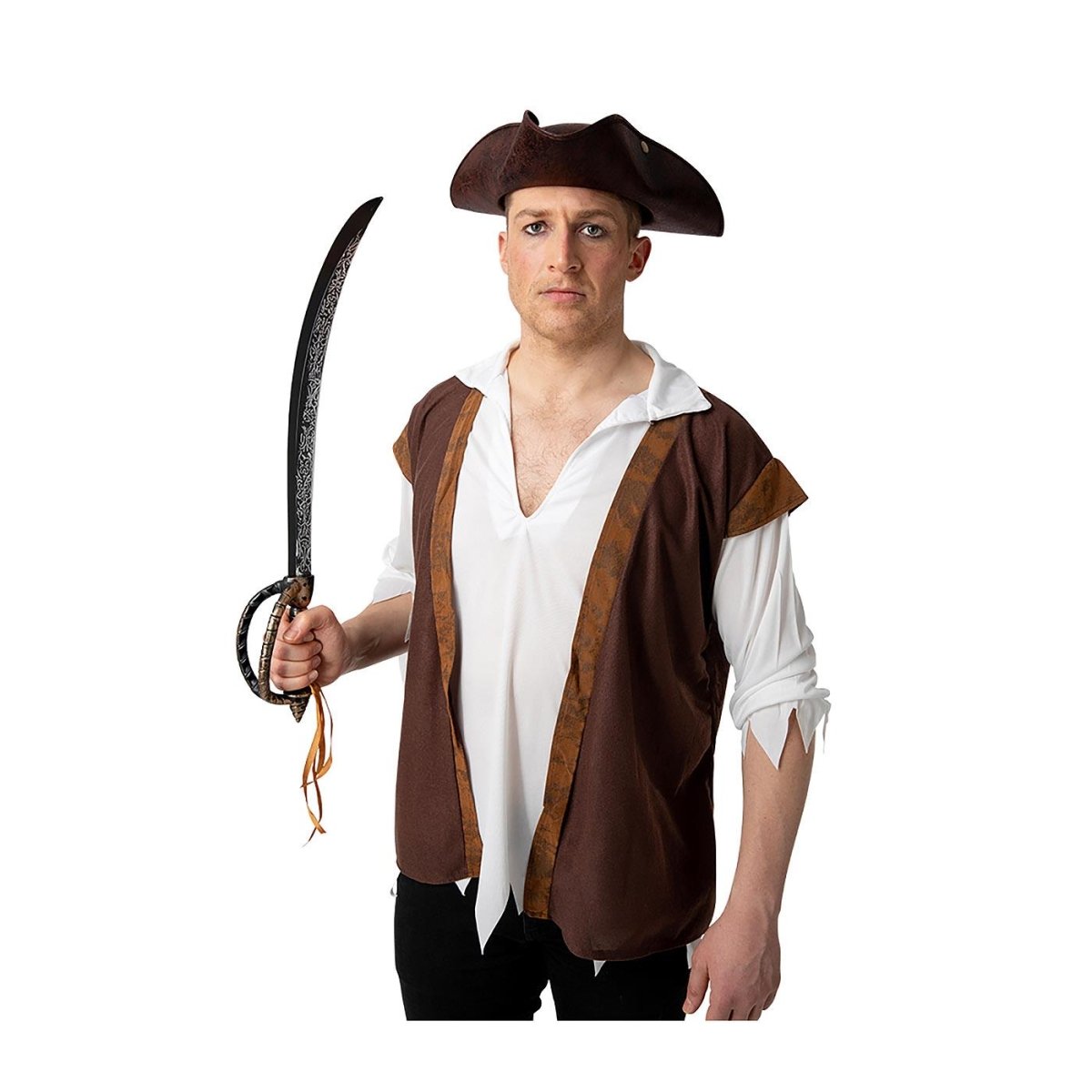 Wicked Costumes Ltd - Caribbean Pirate Sword - Adult - Fancy Dress Central