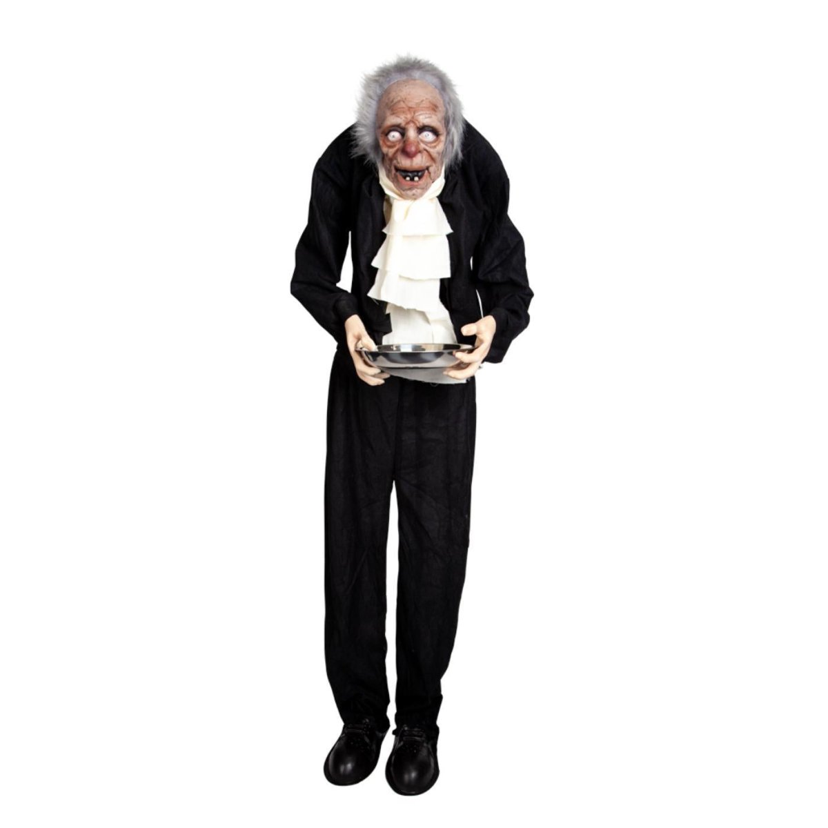 Wicked Costumes Ltd - Creepy Old Butler Greeter - Party Decoration - Fancy Dress Central