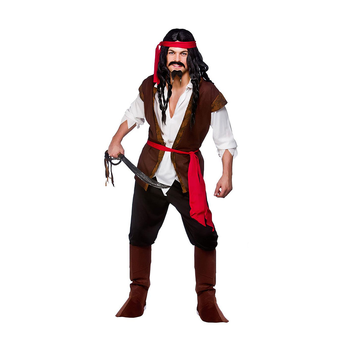 Caribbean Pirate Costume - Men
