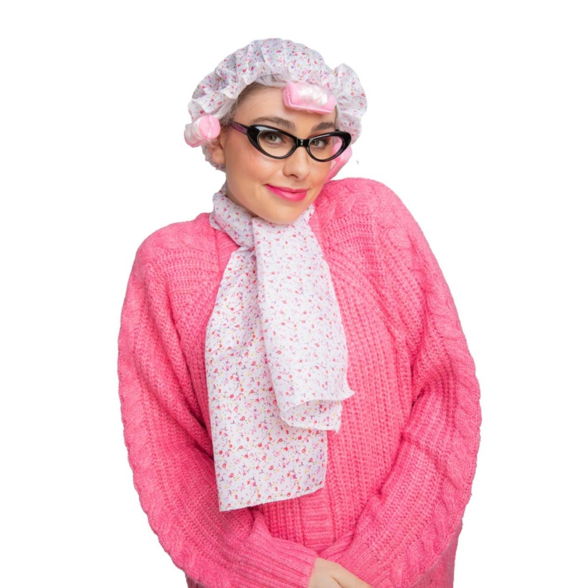 Wicked Costumes Ltd - Instant Old Lady Accessory Set - Adult - Fancy Dress Central