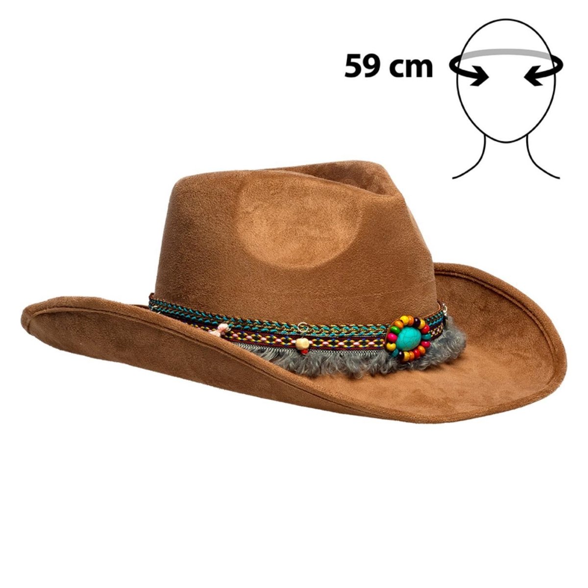 Boland - Festival Cowboy Hat - Adult - Fancy Dress Central