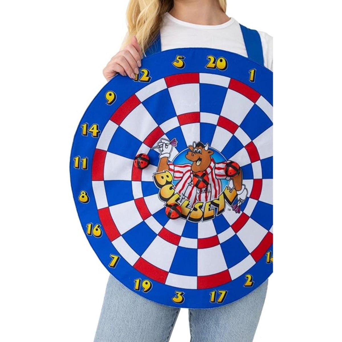 Blues Group - Bullseye Dartboard Costume - Adult - Fancy Dress Central