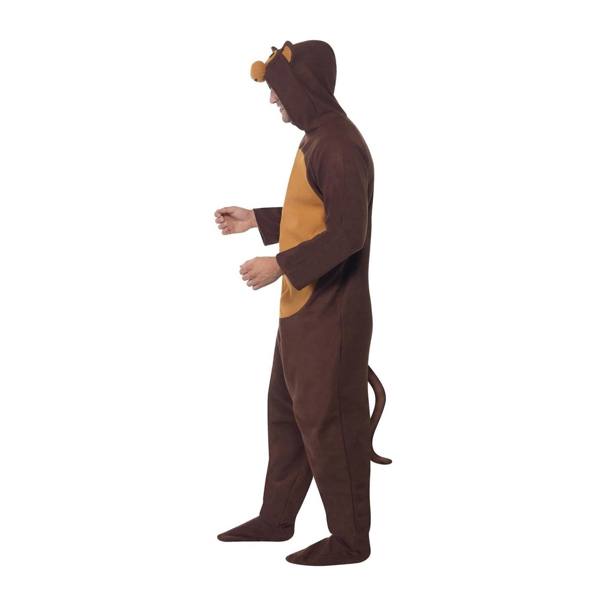 Smiffys - Monkey Onesie Costume - Mens - Fancy Dress Central