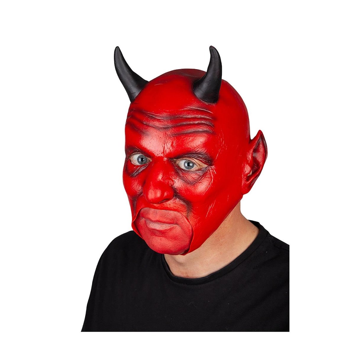 Wicked Costumes Ltd - Devil Mask with Open Mouth - Adult - Fancy Dress Central
