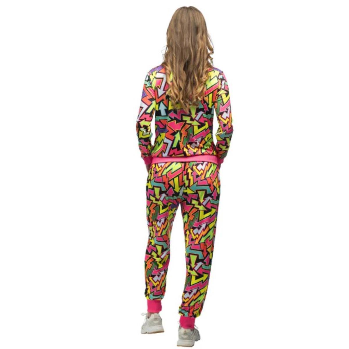 Street Art Babe Shell Suit Costume - Women