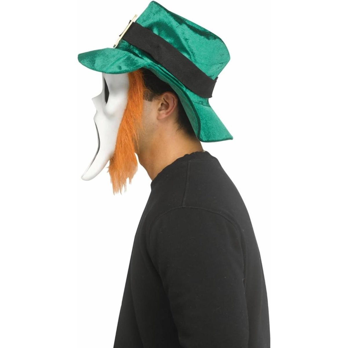 Wicked Costumes - Ghost Face St Patricks Day Mask - Adult - Fancy Dress Central