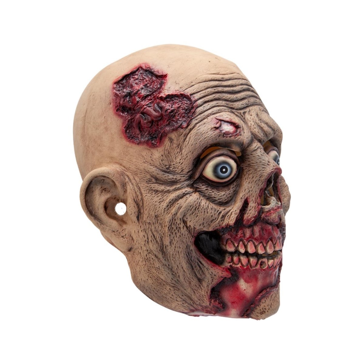 Wicked Costumes Ltd - Wounded Zombie Mask - Adult - Fancy Dress Central