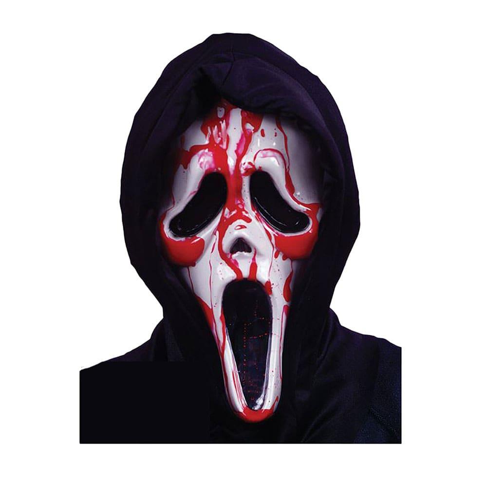 Ghost Face Bleeding Mask - Adult