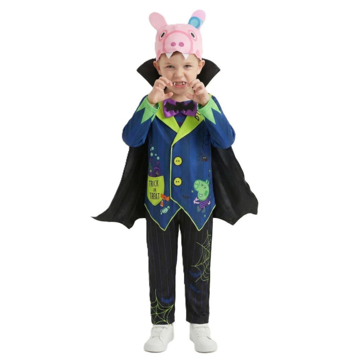 Blues Group - George Pig Frankcula Toddler Costume - Boys - Fancy Dress Central