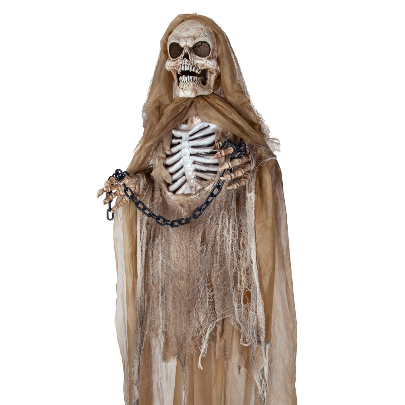 Hanging Skeleton Reaper in Chains - Party Decoration