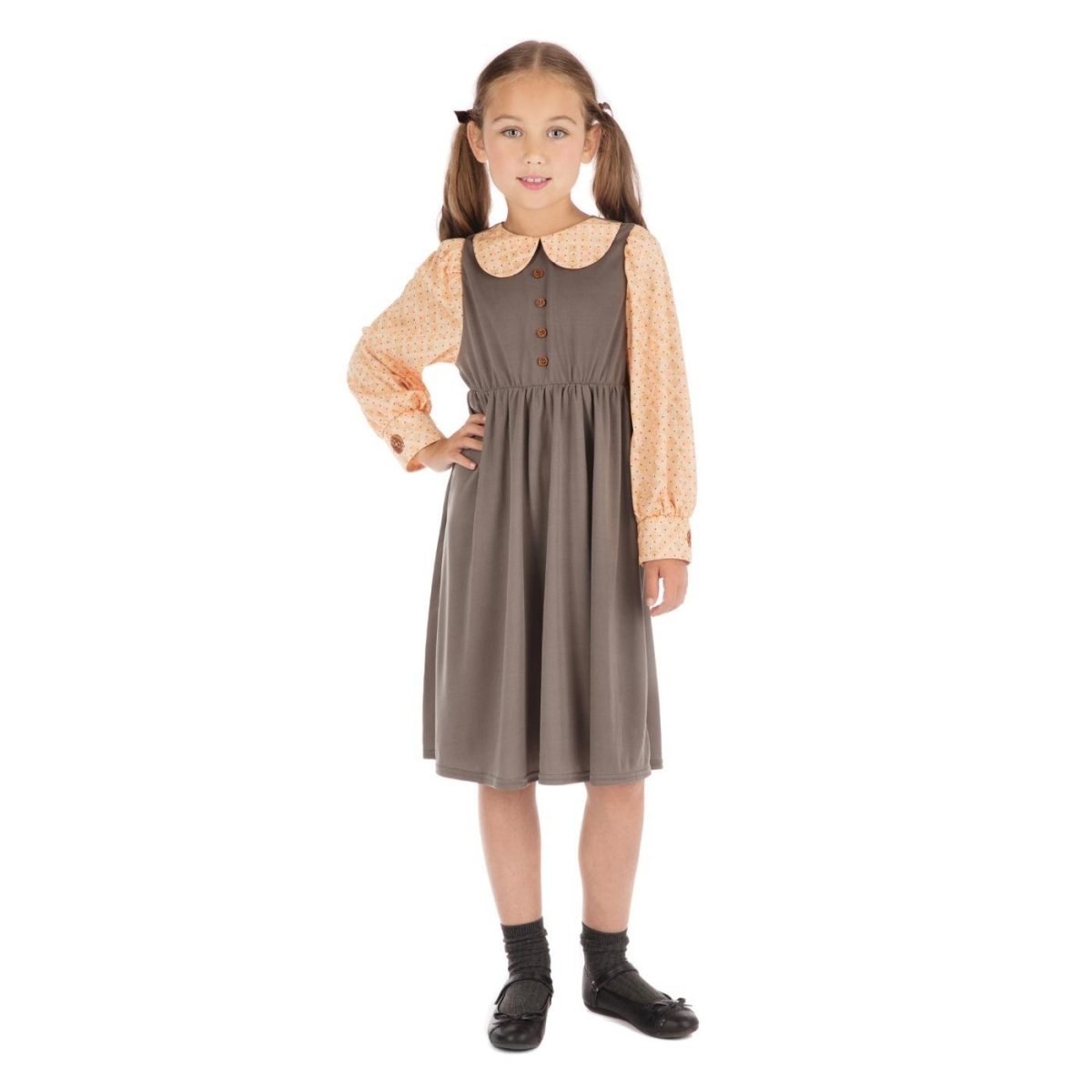 Rubies - Victorian Schoolgirl Costume - Girls - Fancy Dress Central