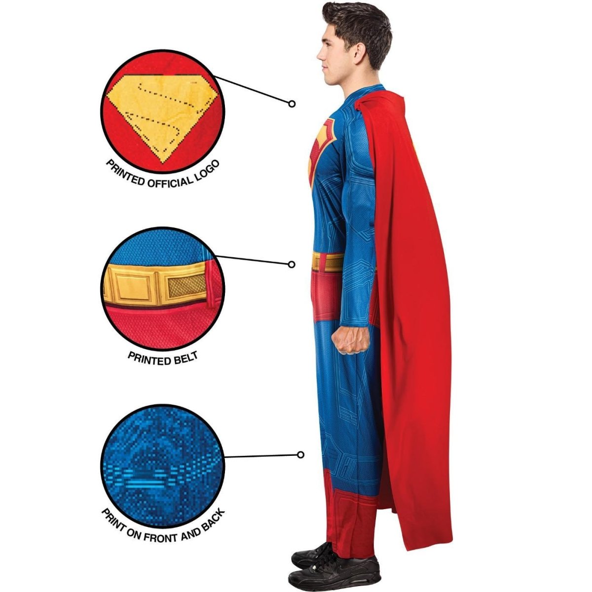 Deluxe Superman Costume - Men